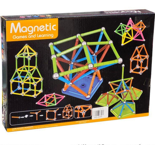 مگنت مغناطیسی 120 قطعه برند JC TOY بازار صالح اباد