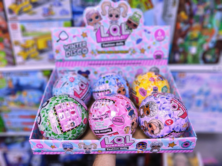 اسباببازی ال و ال توپ سورپرایزی بزرگ | آیتم 6-606 | پخش عمده و تکی بازار صالح اباد