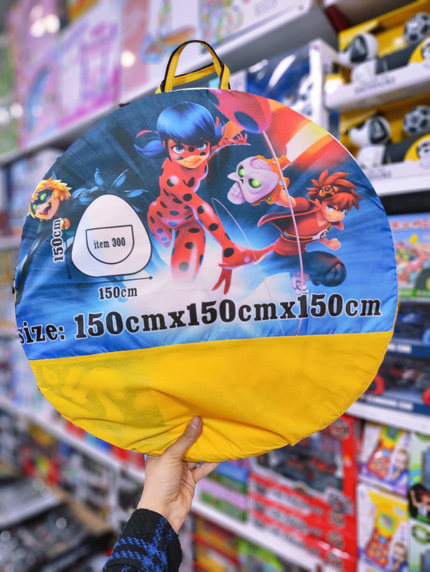 چادر پارچهای کودک ۱۵۵ سانت | آیتم ۱۵۰ | پخش عمده و تکی بازار صالح اباد