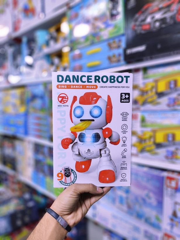 ربات کنترلی پرتاب دیسک – آیتم ۳۰-۶۰۶ | پخش عمده و تکی اسباب بازی صالح اباد