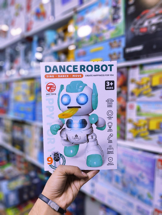 ربات کنترلی پرتاب دیسک – آیتم ۳۰-۶۰۶ | پخش عمده و تکی اسباب بازی صالح اباد