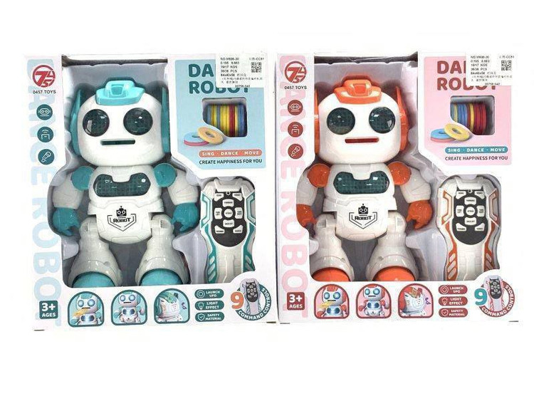 ربات کنترلی پرتاب دیسک – آیتم ۳۰-۶۰۶ | پخش عمده و تکی اسباب بازی صالح اباد