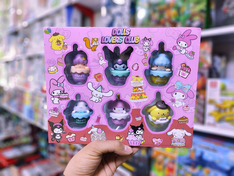 ست کاپ کیک کرومی ۶ عددی آیتم ۰۱۵ | اسباب بازی صالح اباد