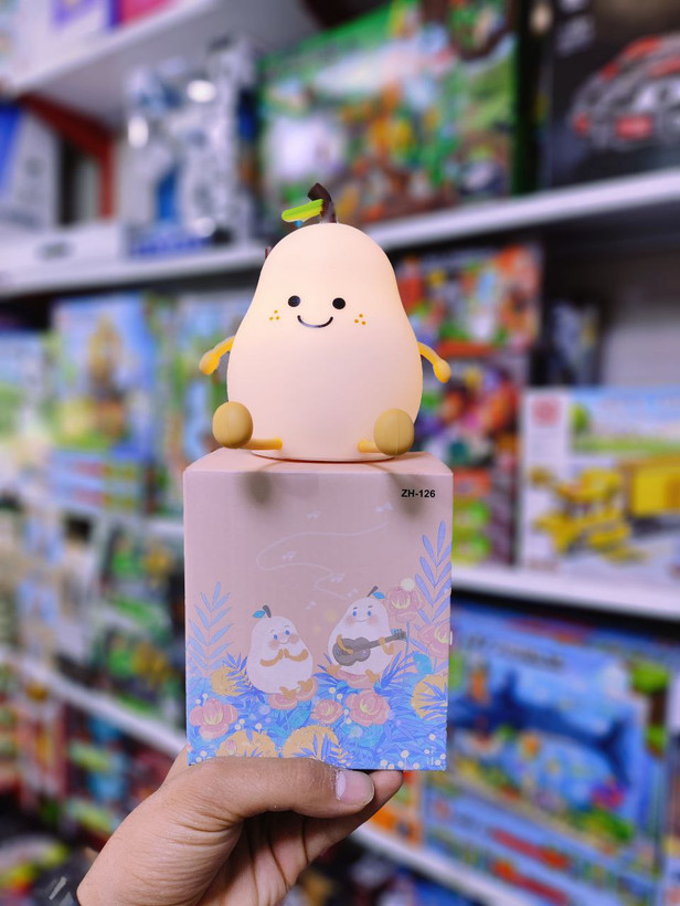 چراغ خواب سیلیکونی گلابی آیتم : ۱۲۶ – اسباب بازی صالحآباد