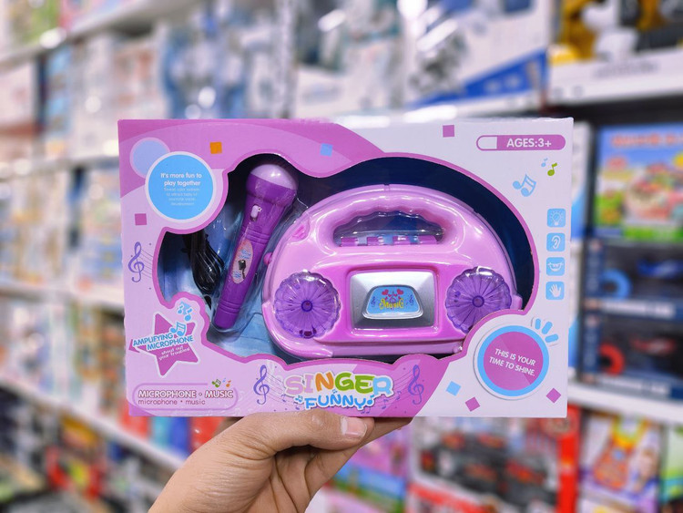 ضبط صوت و میکروفن باطریخور آیتم ۲۷۵۶ | اسباب بازی صالح آباد