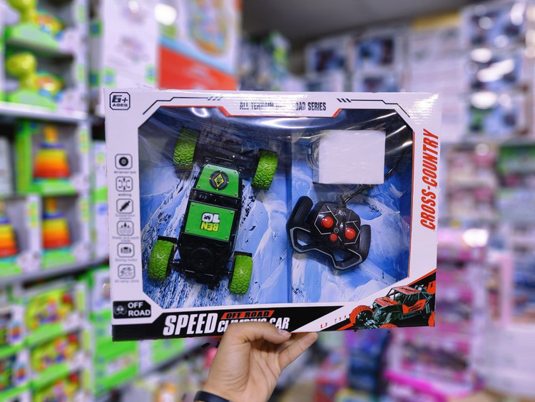 کنترلی آفرود شارژی بدنه فلزی شخصیتی آیتم ۸۹-۹۵۵ | اسباب بازی صالح آباد