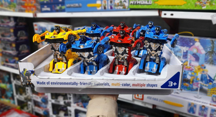 قدرتی لامبر تبدیل شونده آیتم ۸-۷۰۷ | اسباب بازی صالح آباد