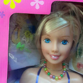 نیم تنه آرایشی باربی آیتم 2312 اسباب بازی صالح آباد