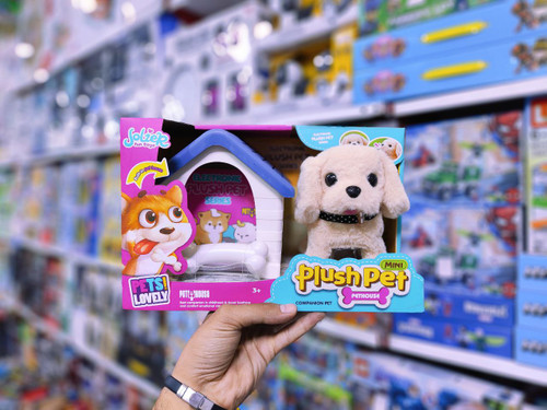 سگ باطریخور با کلبه آیتم ۱۰۰۱ اسباب بازی صالح اباد