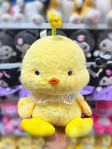 جوجه گل به سر عروسک پولیشی اسباب بازی صالح آباد