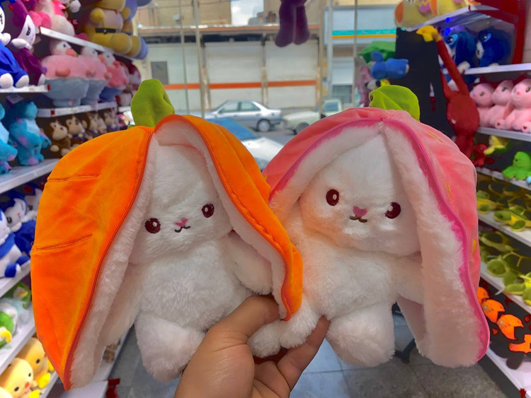 عروسک پولیشی خرگوش سوپرایزی اسباب بازی صالح آباد