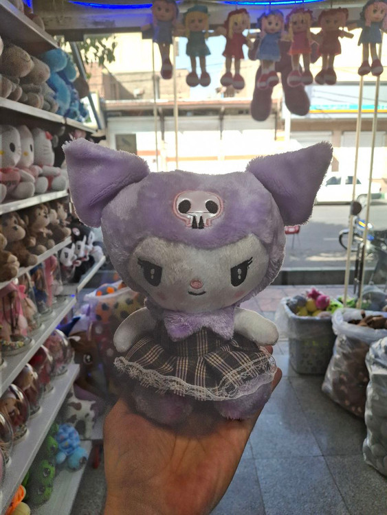 عروسک پولیشی کرومی ۲۰ سانت پارچه نیوسافت اسباب بازی صالح آباد