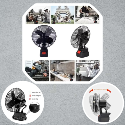 پنکه شارژی تمام فلزی | پخش صالح اباد سنتر