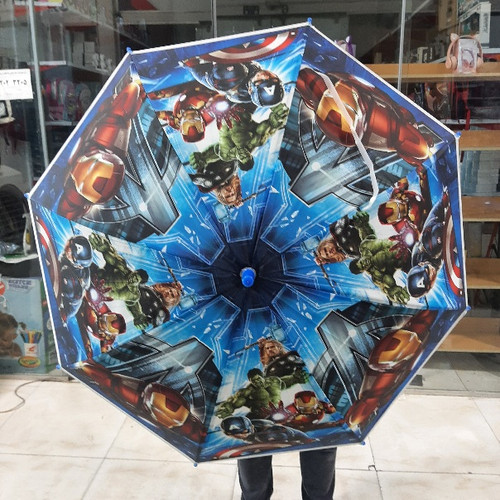 چتر کودک طرح هالک و آیرون من سایز ۱۹ | پخش صالح اباد سنتر