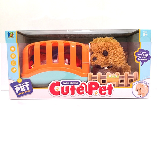 سگ باطریخور با باکس و وسایل