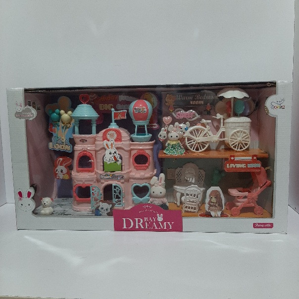 ست خرگوشی با قلعه ایتم 2515 برند Dreamy | صالح اباد سنتر