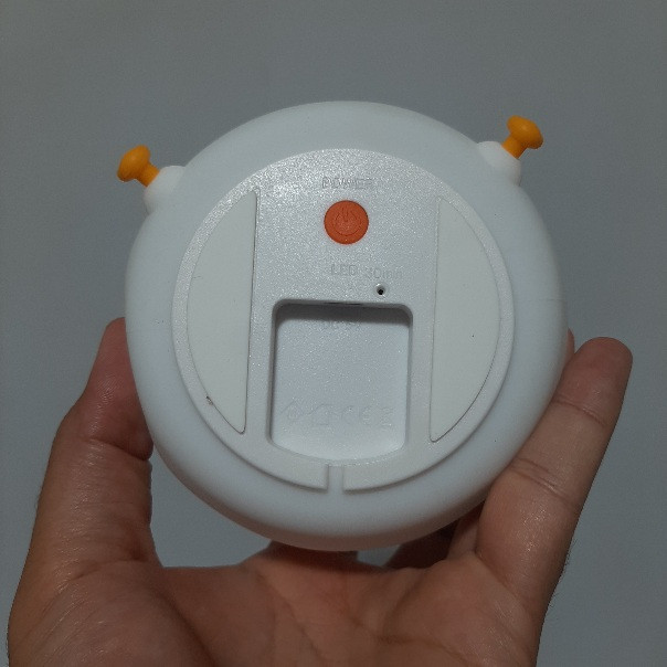 چراغ خواب سیلیکونی جوجه سفید ایتم ZH-128 | صالح اباد سنتر