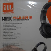 هدفون بلوتوثی JBL مدل J33 با صدای Super HD، بیس عمیق، قابلیت استفاده با سیم و باتری 400 میلیآمپرساعت