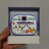 دوربین چاپ فوری کودک مدل Mini Print Camera | دوربین دیجیتال عکاسی و فیلمبرداری با بازی، موزیک و نمایشگر IPS