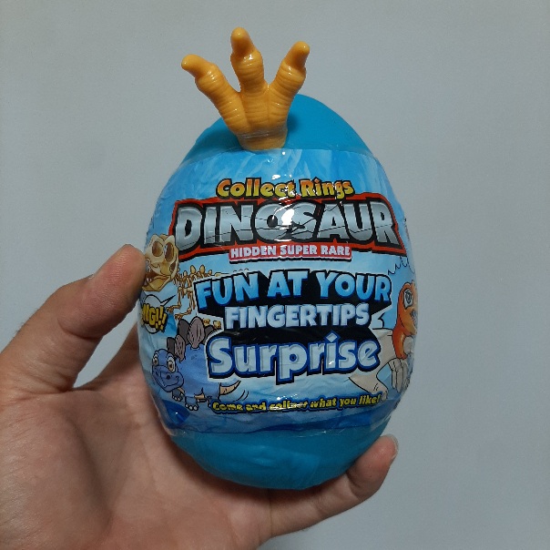 انگشتر و تخم دایناسوری سورپرایزی مدل Dinosaur Magic Ring کلکسیونی