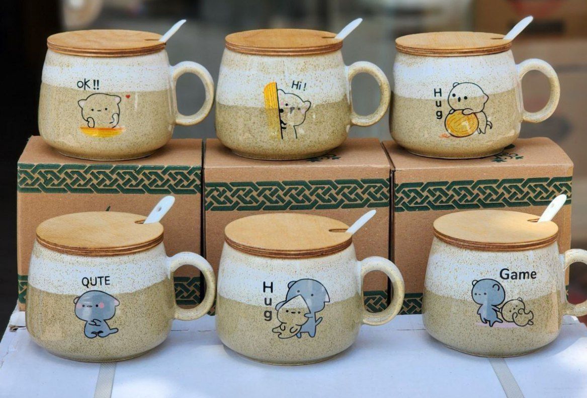 ماگ درب چوبی