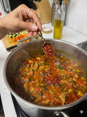قاشق ادویه برنز طرح بامبو