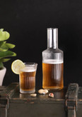 بطری شب شیشه ای مدل تیام