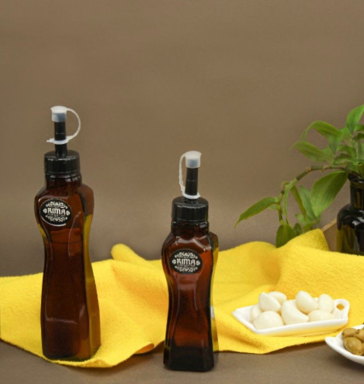 روغن ریز شیشه ای درب آرام ریز مدل بوگاتی سایز متوسط
