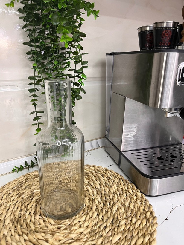 بطری شب شیشه ای مدل تیام