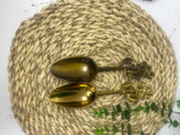 قاشق آجیل برنز طرح گل