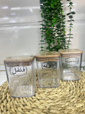 جا ادویه اکرولیک نشکن درب چوبی مدل آرام