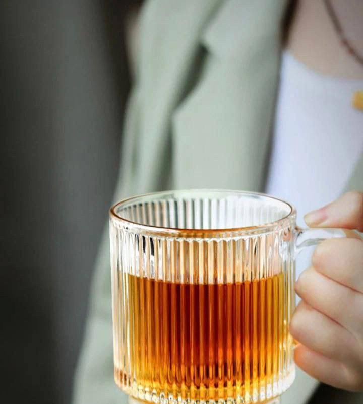 لیوان بلور آنتی شوک دسته دار مدل تیام