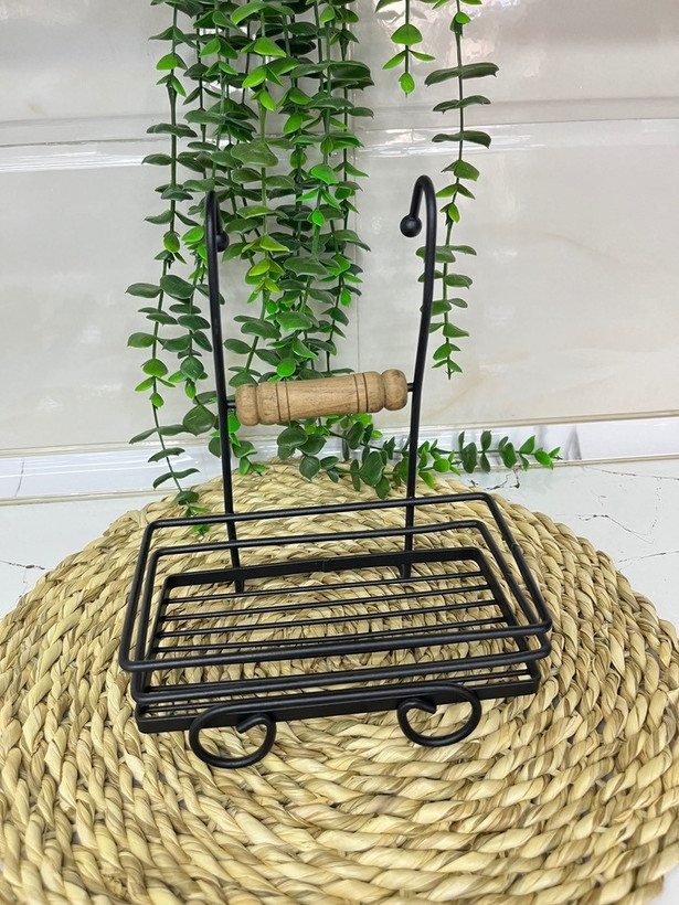 جا اسکاچ فلزی دسته چوبی
