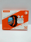 ساعت هوشمند KEQIWEAR مدل KW95 ULTRA 3 با ایرپاد و ۷ بند اضافه رنگی