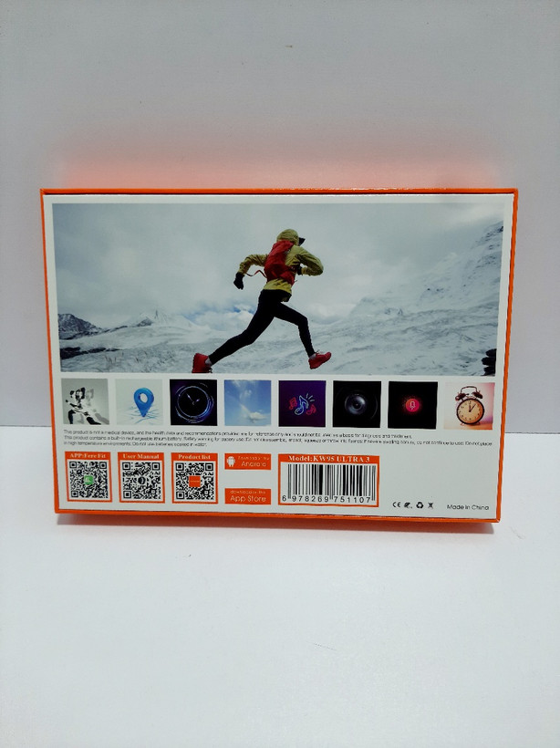 ساعت هوشمند KEQIWEAR مدل KW95 ULTRA 3 با ایرپاد و ۷ بند اضافه رنگی